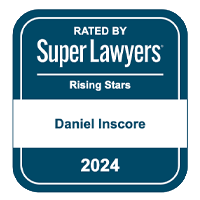 Rated By Super Lawyers | Rising Stars | Daniel Inscore | 2024
